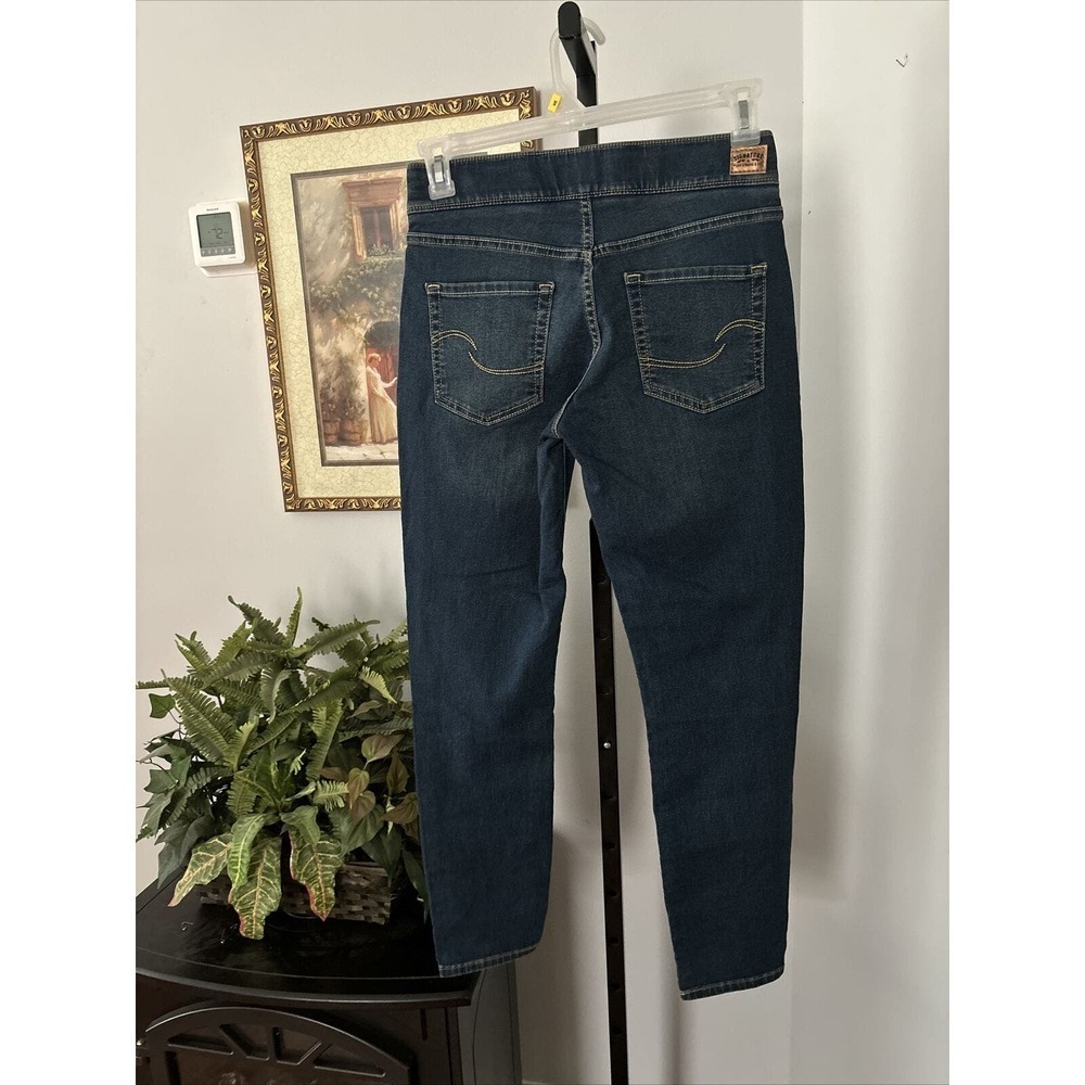 Levi Strauss Signature Gold Jeans Womens W28 x L30 Mid Rise Straight Stretch - Picture 3 of 12